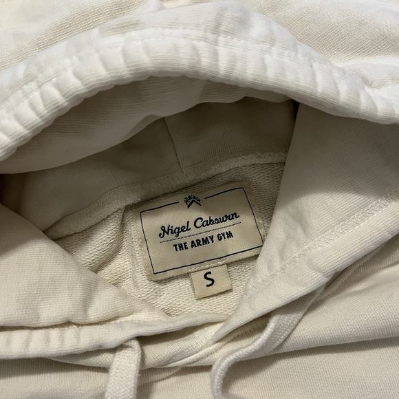 Nigel Cabourn The Army Gym French Terry Heavyweight Pullover Hoodie Small - Picture 3 of 6